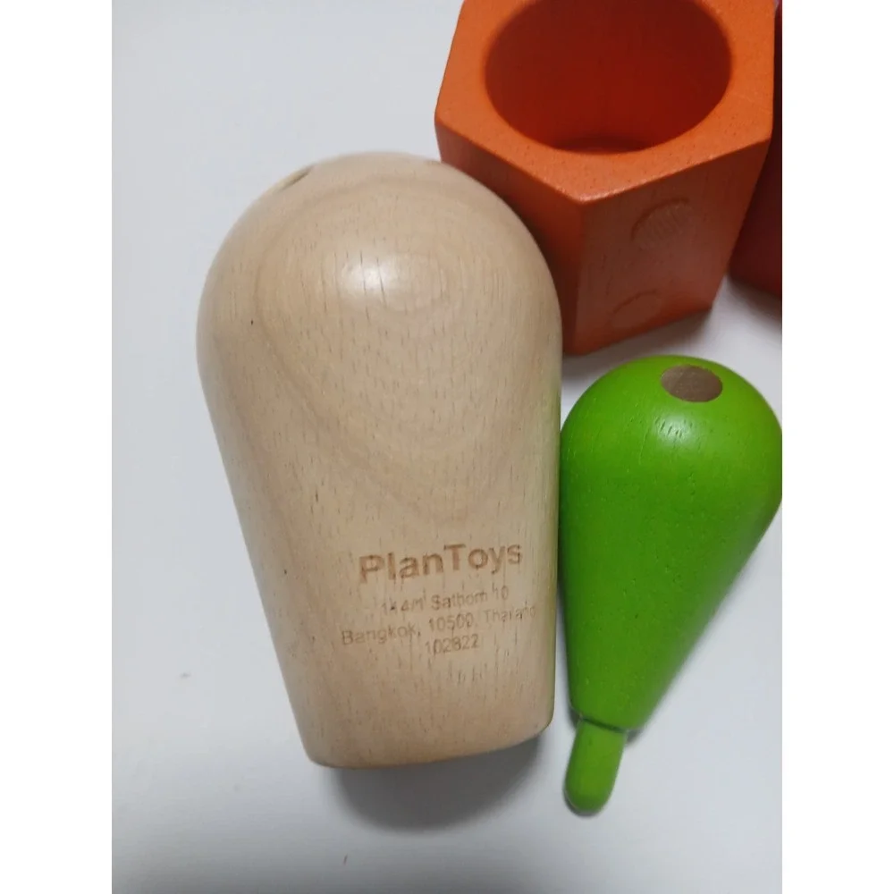 Plan Toys Replacement Wooden Pieces Mixed Lot